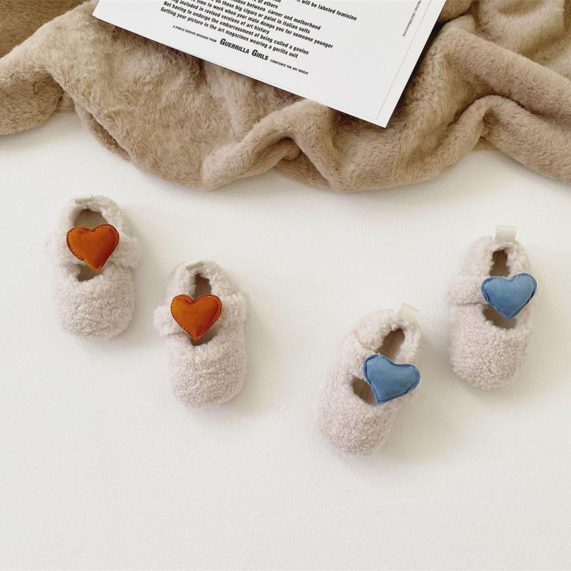 

First Walkers Toddler Baby Winter Shoes -18 Months Born Warm Anti-Slip Infant Items Soft Cotton Boots Boys Girls Crib, Blue