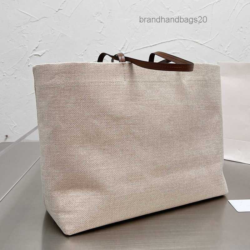 

Large Capacity Canvas Shopping Bag Tote Bag Clutch Women Handbag Plain Letter Printing Internal Zipper Long Shoulder Strap brandhandbags20, Grey