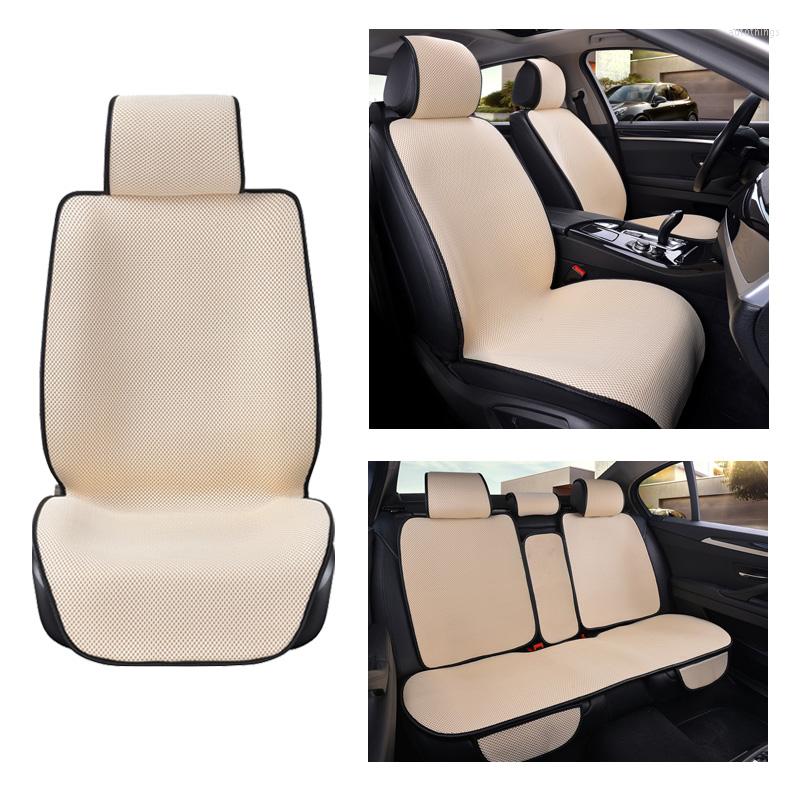 

Car Seat Covers 5 Seats Cover Pad Automobile Cushion Front Rear With Backrest Mesh Auto Protector Fit Most Cars Trucks SUV