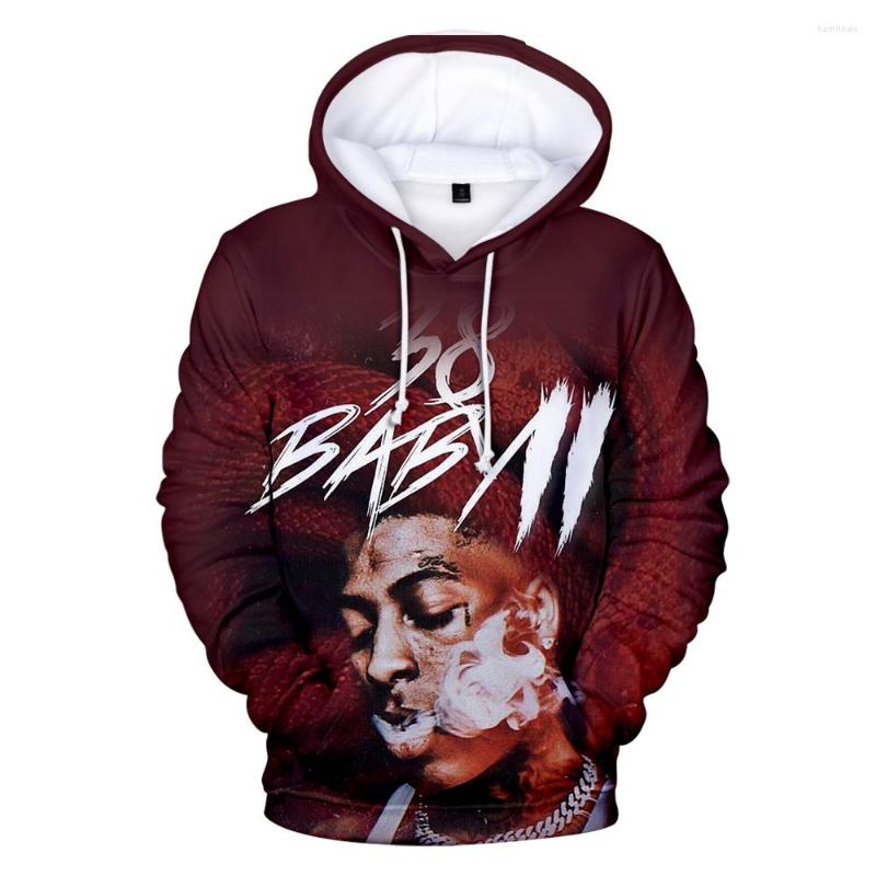 

Men's Hoodies Warm Rapper Zanger YoungBoy Nooit Brak Weer 3D Mannen/Vrouwen Sweatshirt Hip Hop Harajuku Casual Herfst/Win Cute Coat