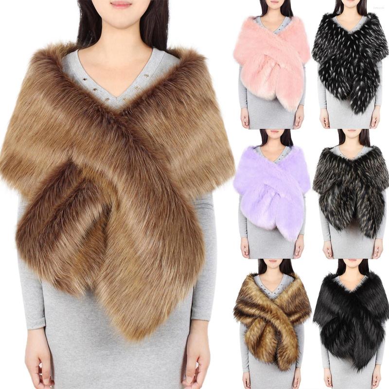 

Scarves Women's Faux H Collar Scarf Wrap Cold Winter Warmer Neck