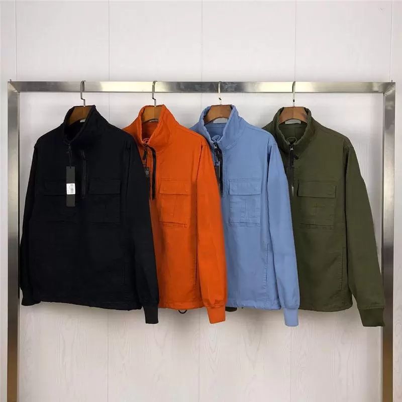 

Designer Mens Jackets Luxury Brand Designe Spring Autumn Coat Windrunner Fashion Sports Windbreaker Casual Zipper Coats Brand Designer Luxury New Stone island, Black