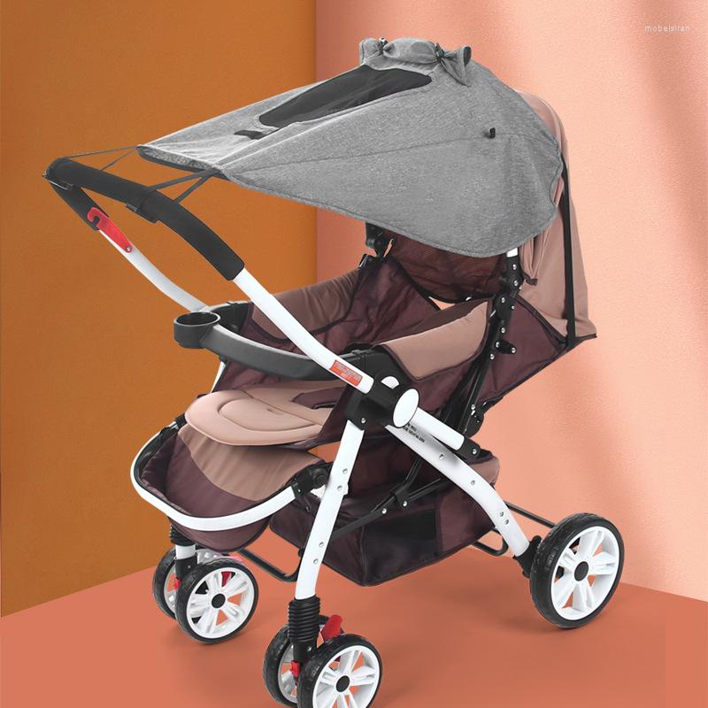 

Stroller Parts Universal Baby Accessories Sun Shade Visor Carriage Canopy Cover For Infants Car Seat Resistant Hat