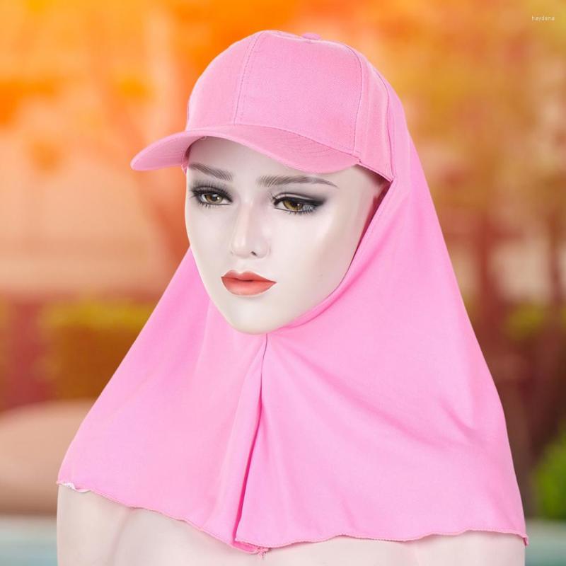 

Berets Anti-deformed Sunscreen Sunshade Portable Outdoor Scarf Hat For, White