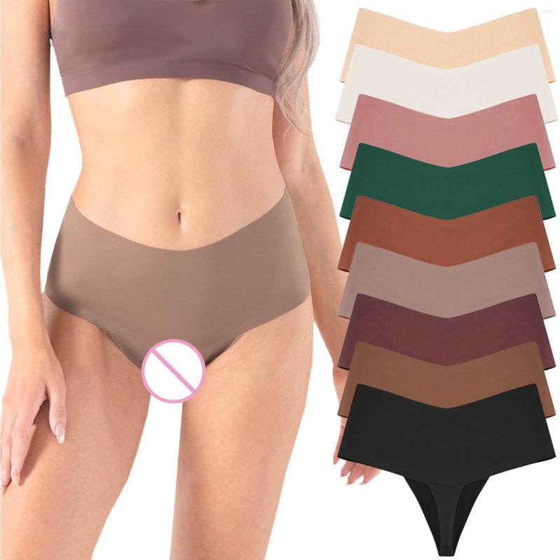 

Women's Panties Girls Sexy Panty Yoga Underwear Bikini String Seamless Thongs Female Underpants Daily