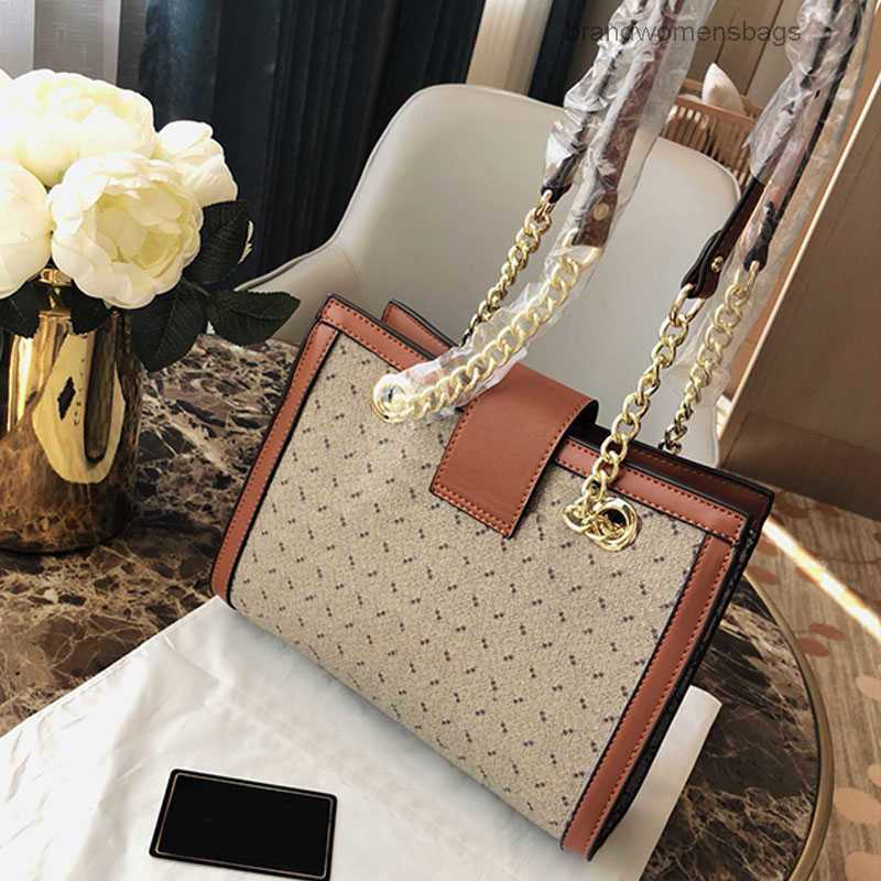 

2022 new Wholesale Padlock Shoulder Bag Chain Flap Handbag Purse woman Large Tote Bags Old Flower Shop Bag Canvas Totes Wallets Classic brandwomensbags, Black