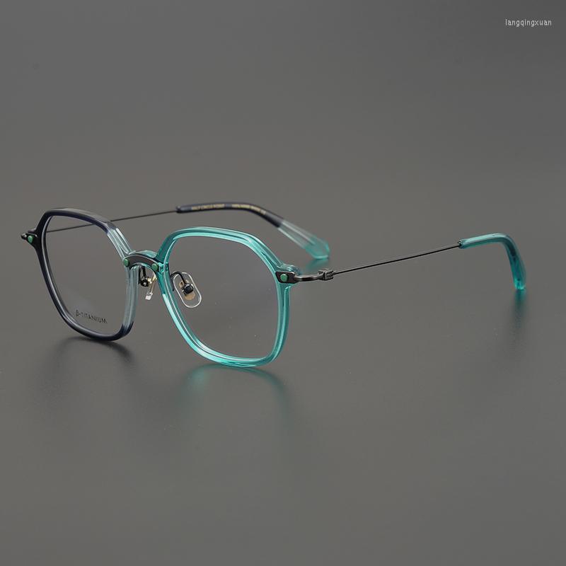 

Sunglasses Frames Retro Glasses Frame Men Top Quality Dessigner Brand Optical Eyewear Myopia Reading Women Prescription Eyeglasses