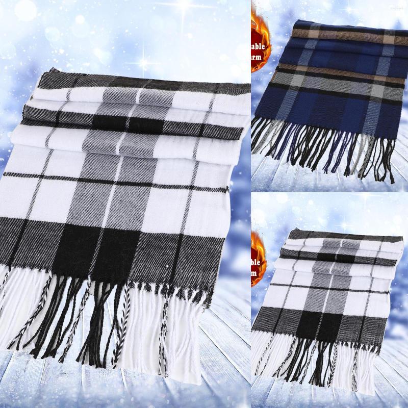 

Scarves Shawl Wrap For Women Ladies Warm Long Colorful Scarf Casual Double Sided Lattice Large Womens Winter