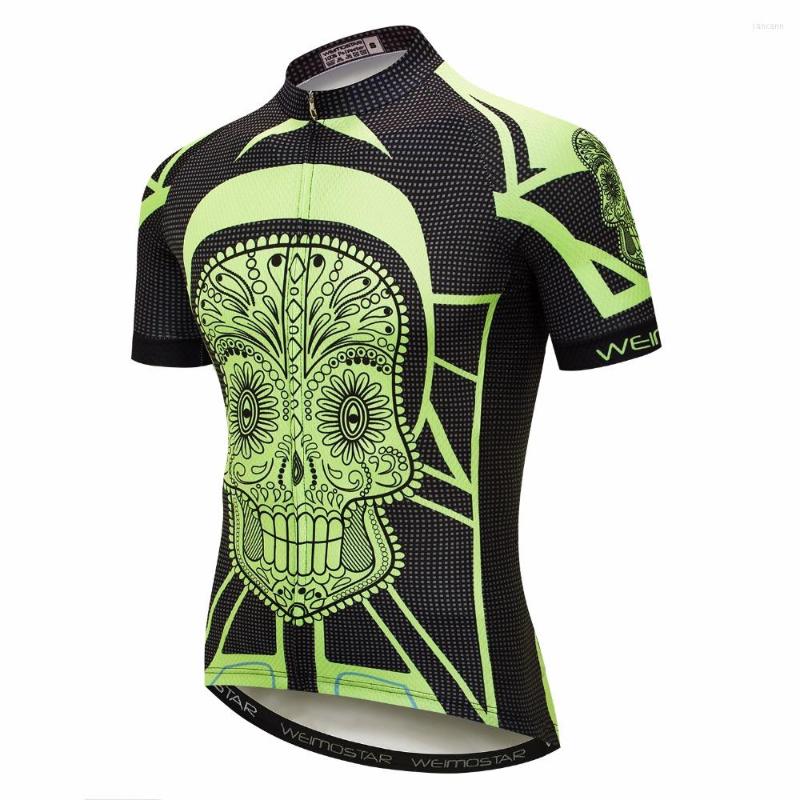 

Racing Jackets Weimostar Team Cycling Jersey Summer Short Sleeve Ride Bicycle Clothing Quick Dry Downhill Mtb Bike, Cd5188