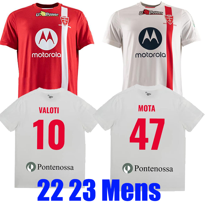 

22 23 AC Soccer Jerseys monza CAPRARI #17 GYTKJAER #9 VALOTI #10 2022 2023 Home Away JERSEY GYTKJAER SENSI CIURRIA new sport football shirts Men size, Home with patch
