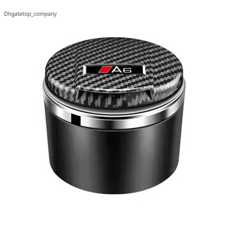 

New Car Ashtray With Blue LED Cigar Ashtray For Audi A3 A4 A5 A6 A7 A8 Q3 Q5 Q7 Q8 ABT Ash Tray Portable Ashtray