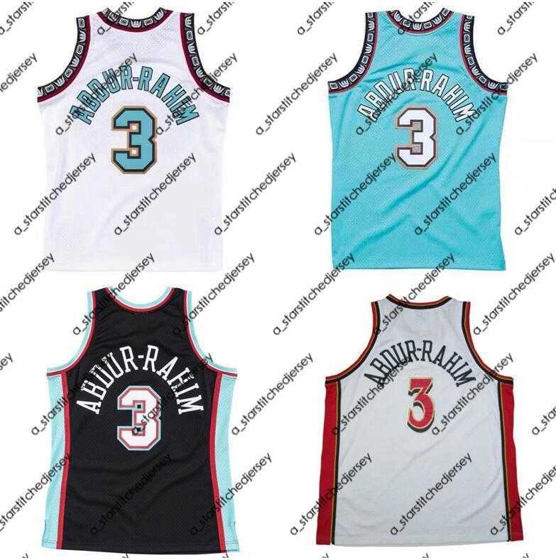 

Basketball Jerseys Stitched classic retro jersey Shareef Abdur-Rahim Mitchell and Ness 1996-97 98-99 00-01 Basketball jerseys Men women youth S-6XL, Stitched jersey