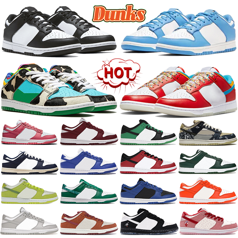

2023 Mens Dunks Casual Shoes White Black Panda Dunksb Unc Coast Chunky Dunky Cactus Sb Classic Green Grey Fog Vintage Navy Easter Dunkes Men, 04 syracuse