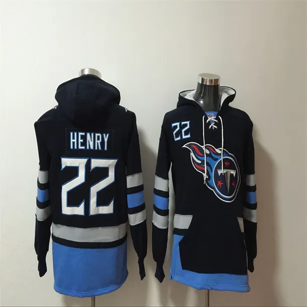 

Hoodie Tennessee''Titans''7 Malik Willis 22 Derrick Henry 16 Treylon Burks Custom Robert Woods Austin Hooper Ryan Ageless Must Have Lace Up