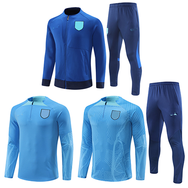 

22-23 England football Men's Tracksuits LOGO embroidery soccer Training clothing outdoor jogging shirt, No 1