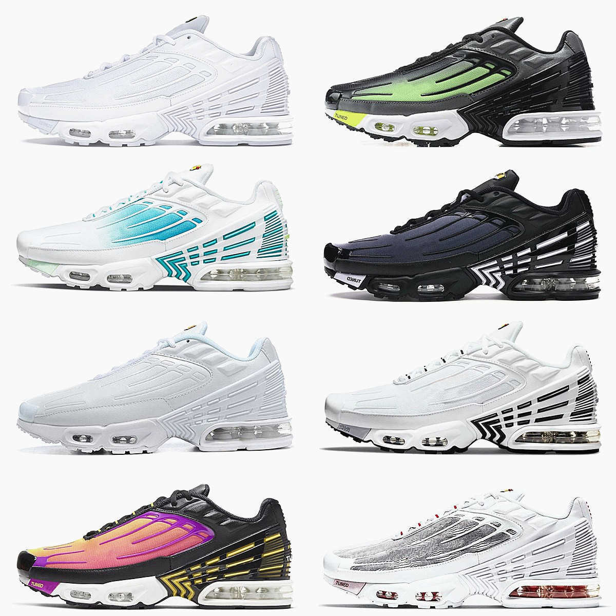 

Designers Tn Plus 3 Tuned III 3s Men Sports Shoes Laser Blue White Aquamarine Leather Obsidian Hyper Violet Deep Parachute Ghost Green Triple Black Trainer Sneakers, Please contact us