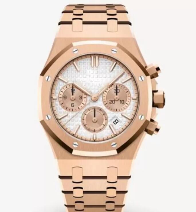 

Men Watches 41MM Multi-function Dial Manual Scanning Quartz Movement Chronograph Stainless Steel Making Fashion Men's wristWatch, Tool