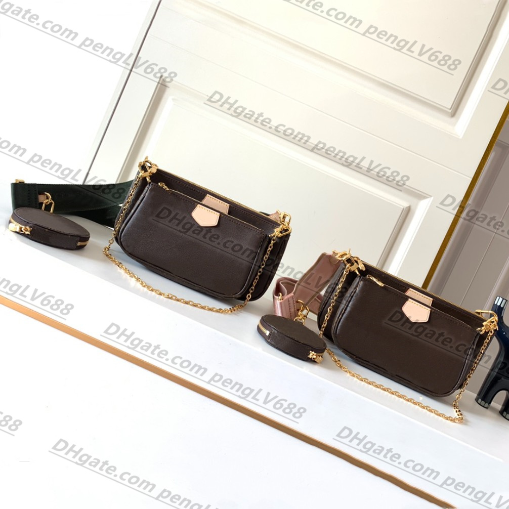 

2020 Best selling Handbag Shoulder Bag Fashion Bag Wallet mobile phone bags three piece combination bag cross body, Blue
