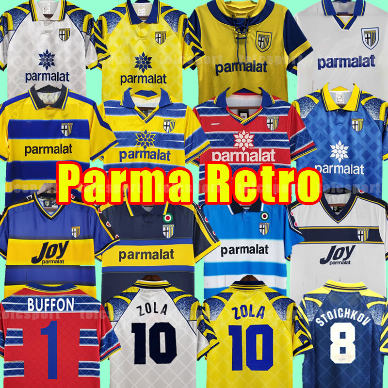 

Parma Maglia Retro soccer jerseys Classic Vintage special CRESPO ZOLA CANNAVARO AMOROSO BUFFON Home Away Third football shirt 01 02 03 93 95 97 98 99 00 2001 2002 1998