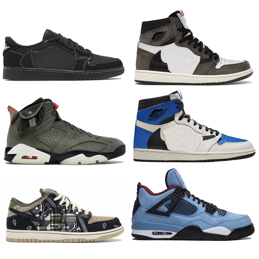 

Authentic Shoes Travis Scotts 1 High OG Black Phantom Military Blue Fragment Low Cactus Jack Brown Suede Men Women 1S Dark Mocha Reverse Snekaers Sports With Box, 15