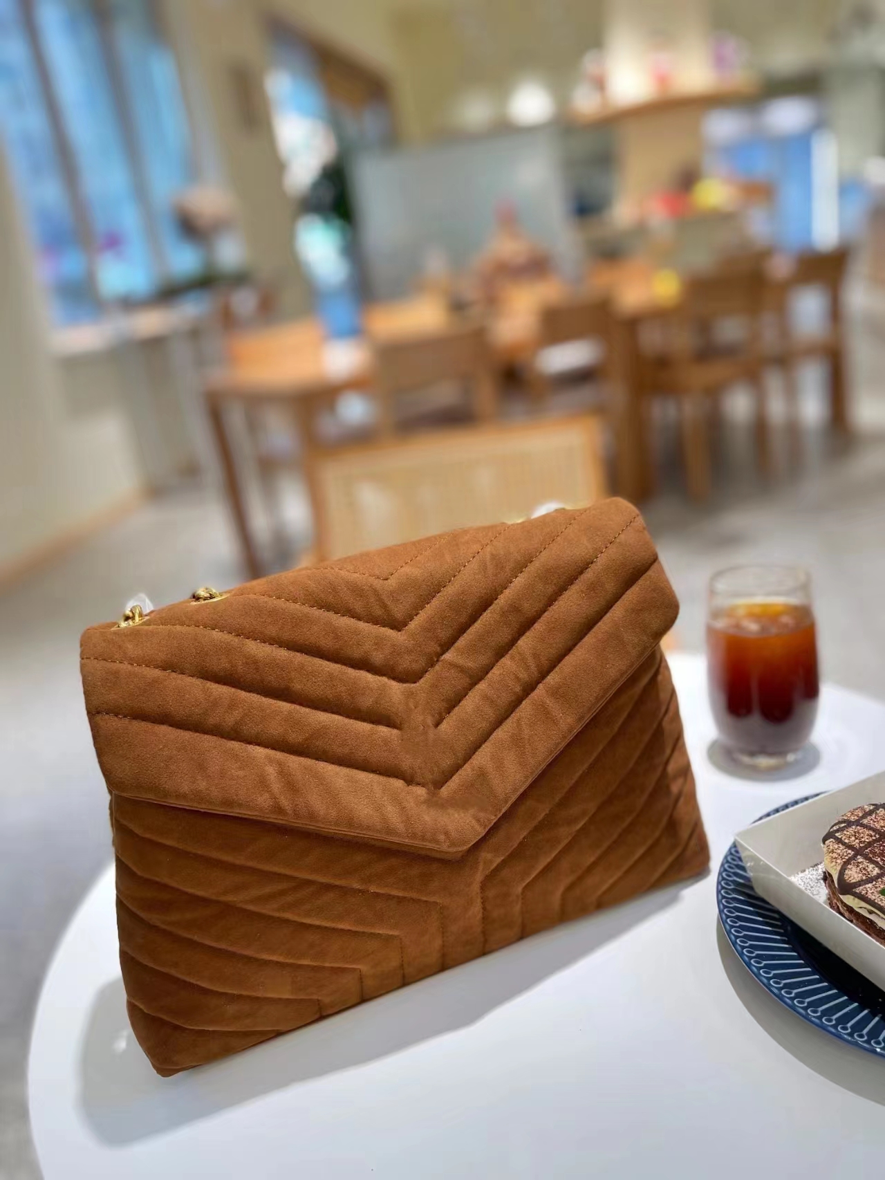 

Suede shoulder bag designer bags leather brown envelope purse luxury messenger crossbody bag fashion handbags women Letter classic flap Lady clutch chain pochette, Black