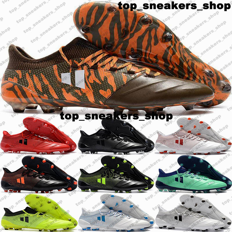 

Football Boots X 17 FG Soccer Shoes Firm Ground Size 12 X17 Mens Soccer Cleats X-17 Football Shoes botas de futbol Blue Soccer Cleat Sneakers Designer Us 12 Us12 Eur 46