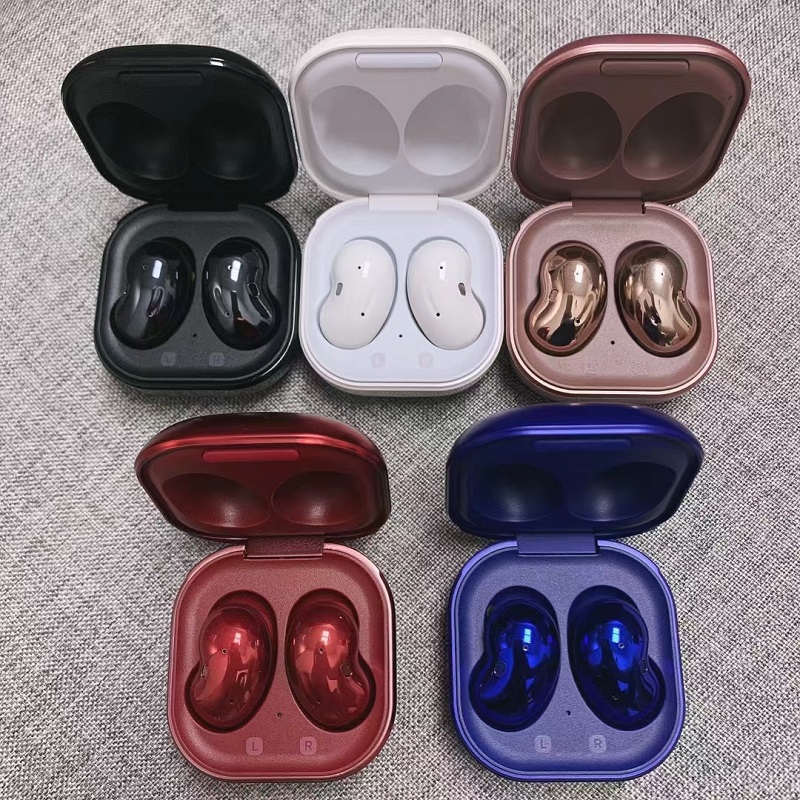 

2022 Luxury Buds lives wireless bluetooth Earphones for Galaxy Phones Cell Phone Earphones TWS sports Waterproof ANC Earbuds Factory wholesale headset, Red