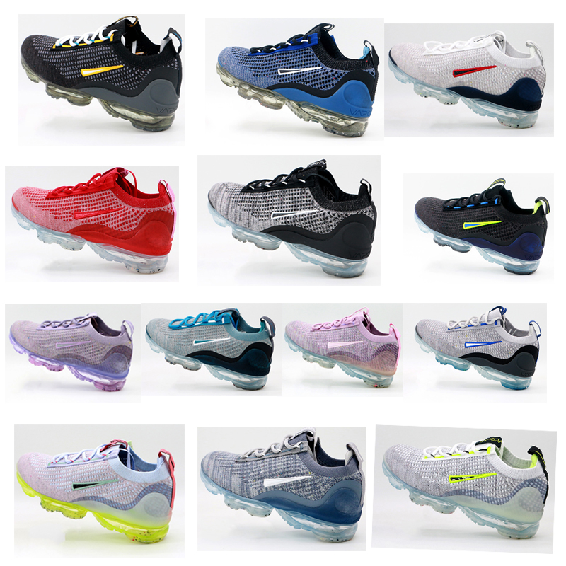 

plus running shoes Vapores mens fly Triple Black White Volt Laser Gold Hyper Turquoise Pure Platinum Noble Red knit men women outdoor trainers sneakers, #28