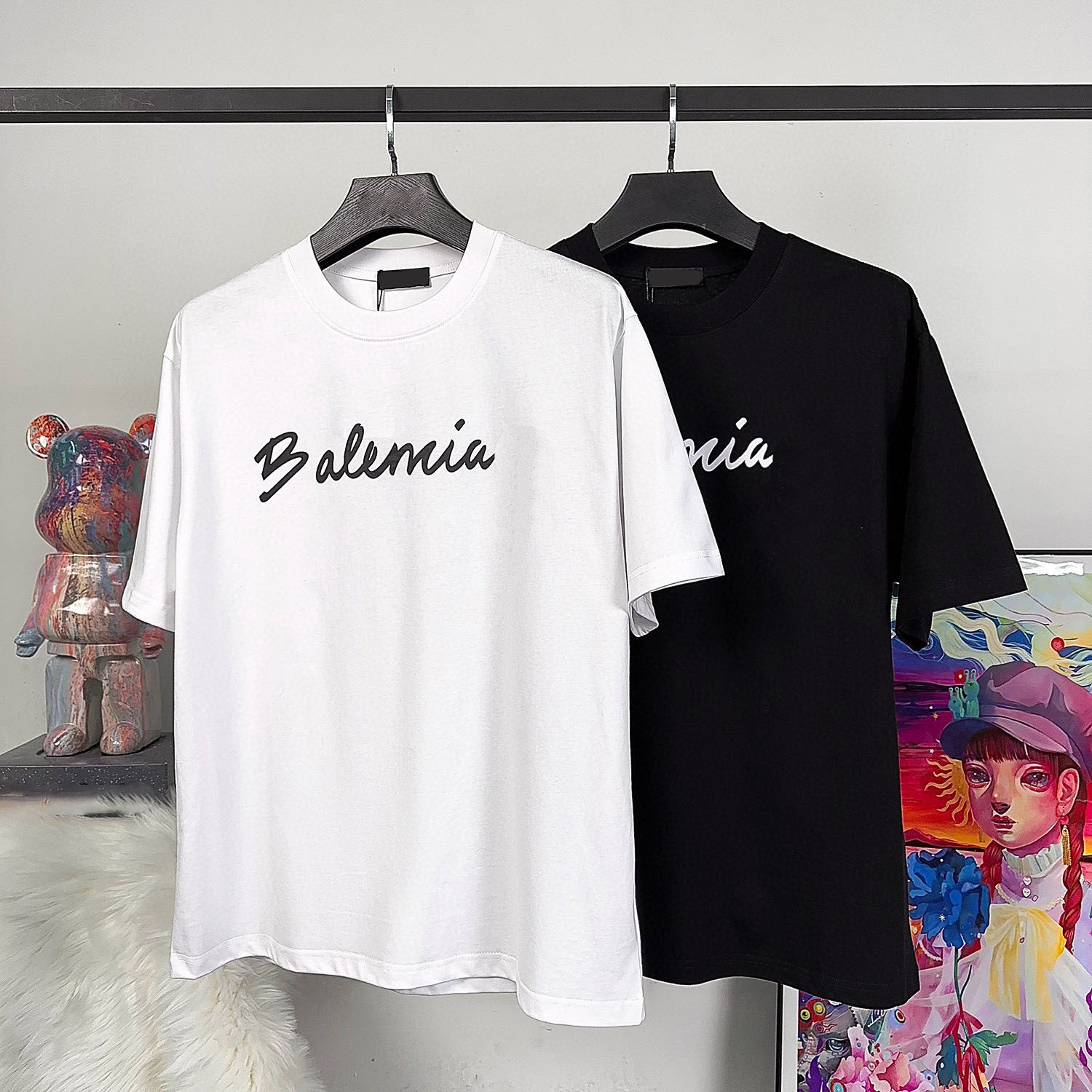 

Men's Plus Tees & Polos Round neck embroidered and printed polar style summer wear with street pure cotton 2dq