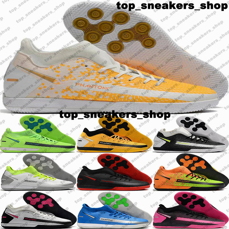 

Soccer Shoes Mens Football Boots Soccer Cleats React Phantom GT Elite DF IC IN botas de futbol Us12 Indoor Turf Sneakers Us 12 Eur 46 Size 12 Women Soccer Cleat White