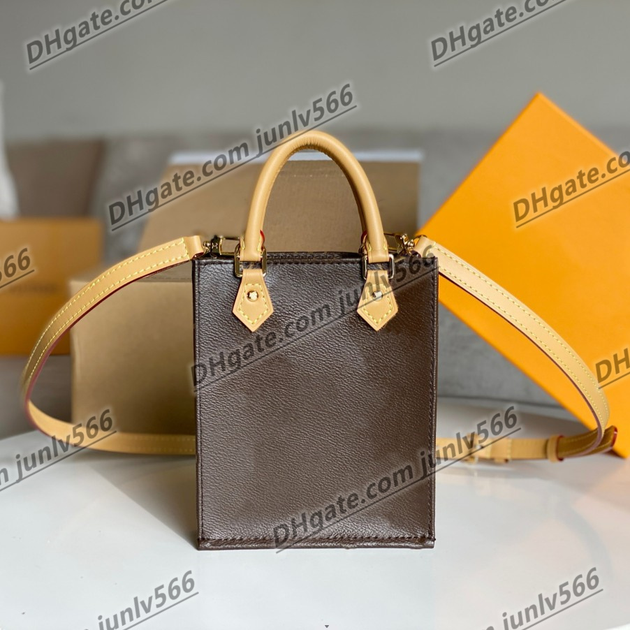 Sacs à bandoulière pour femmes Qualité Luxurys Designe Lettre en cuir Vieille fleur Sac à main pour femme Chaîne Messenger Sac Cross Body Purse H