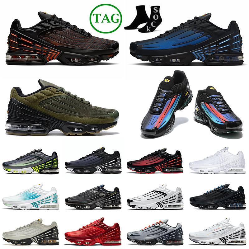 

2023 plus tn 3 running shoes tuned tns tn3 men women vapeur max Aqua Volt Triple White Grey Light Bone Yellow air Olive Utility mens trainers womens sports sneakers 36-46, 39-46 obsidian