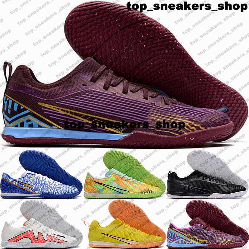 

Football Boots Soccer Cleats Air Zoom Mercurial VaporES 15 Elite IN IC Size 12 Scarpe Da Calcio Us 12 Eur 46 Soccer Shoes Us12 CR7 Mens botas de futbol Sneakers Golden