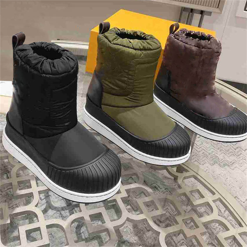 

Women Polar Flat Half Boots Ankle Snow Slip on Outdoor Boot Snowboard Skiing Booties Platform Sole 1A85QD Martin Winter Sneakers Size 35-41