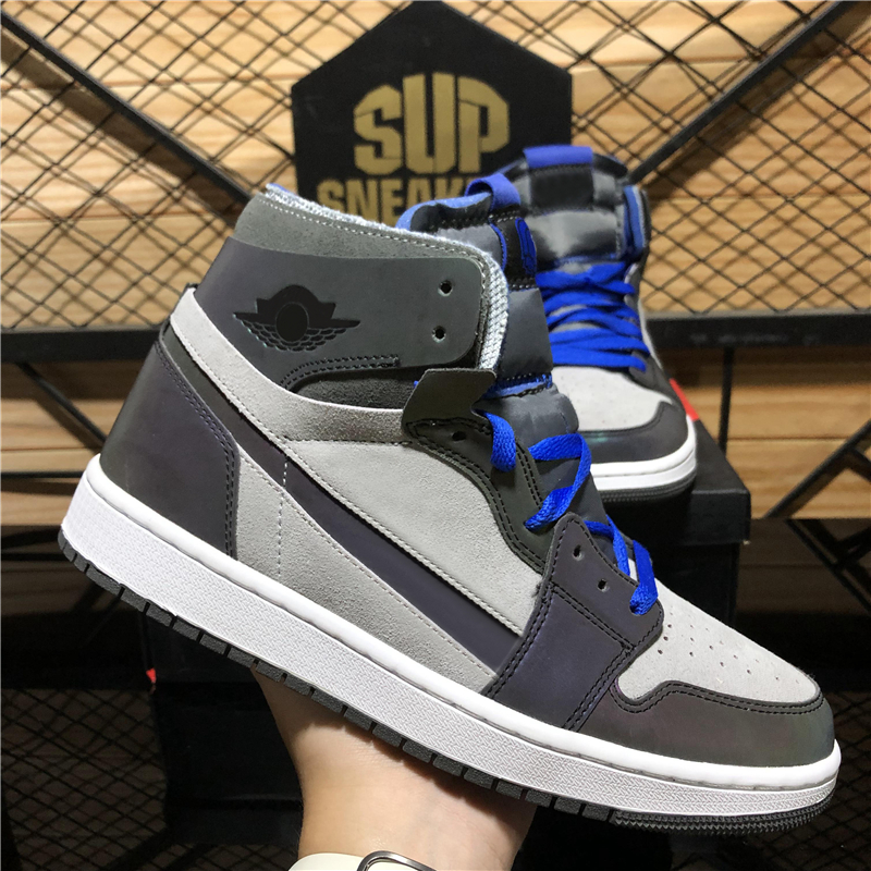 

OG Men Women Jumpman 1 Basketball Shoes Black Phantom Genuine Leather Retros 1 basketballs sneakers TS Chicago Luxury Outdoor Sports Shoe Massage Designer Trainers, Color 32