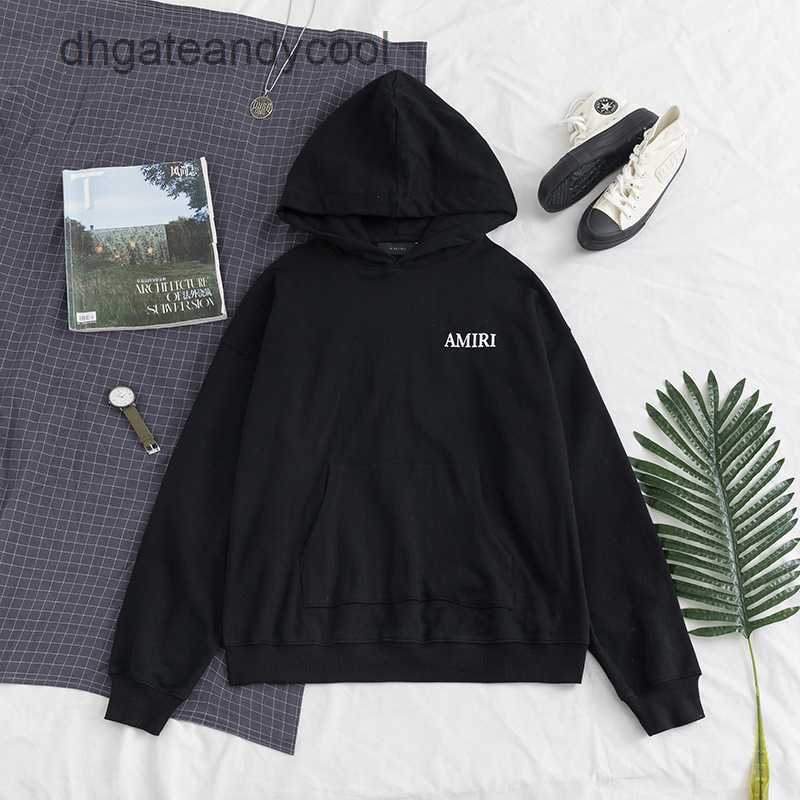 

and Sweatshirt Sweat Winter New Men' Amirs Hoodie Women' Banana Tree Print Pullover in Autumn 2022 FDZY, White