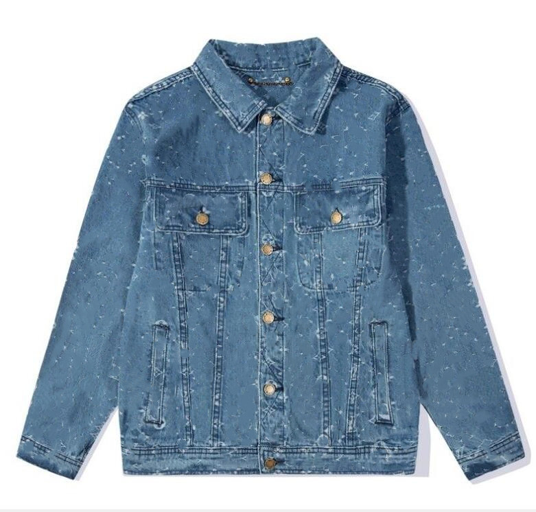 

Fashion Mens High Street Jackets Denim Coat Black Blue Casual Hip Hop Designer Jacket For Male Size s-XL MQML, 5#