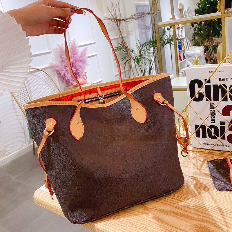 

Handbags bag fashion women luxury designer crossbody shoulder leather 40156 bags purse wallet shopping backpack flower grid print, 60910-2