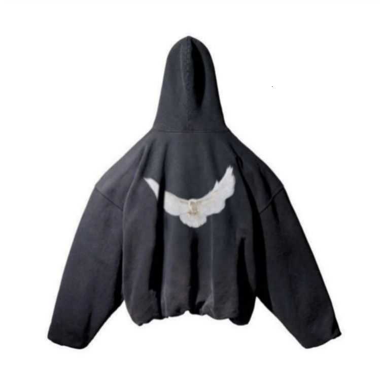 

Mens Dove Hoodie Sweatshirts Designer Kanyes Classic Wests Cpfm Luxury Hoodies Three Party Joint Name Peace Doves Printed Mens Womens dp4, Style1 dark gray