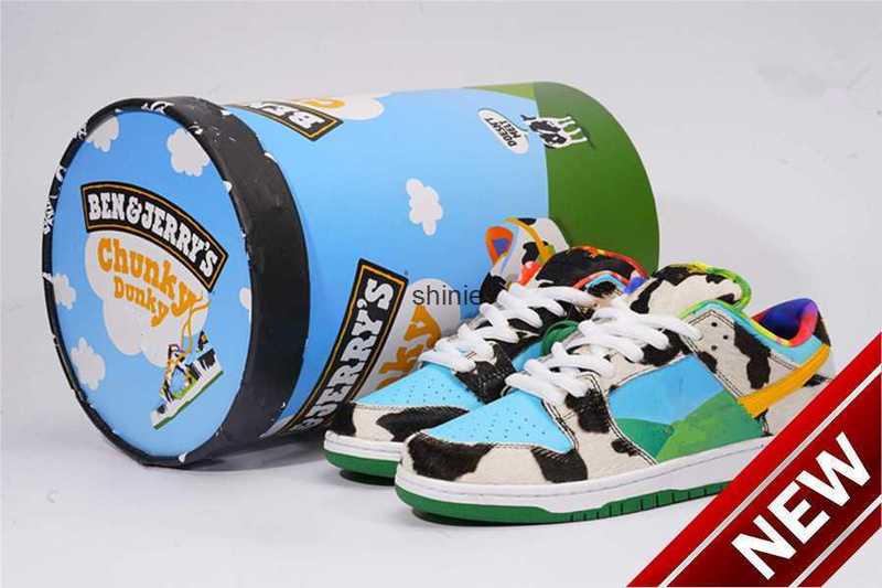 

2023 Top High Basketball shoesWomens Mens New Shoes In Spring Footwear Ben Jerry SB Dunks Low Chunky Dunky Skateboard De, Barrel box