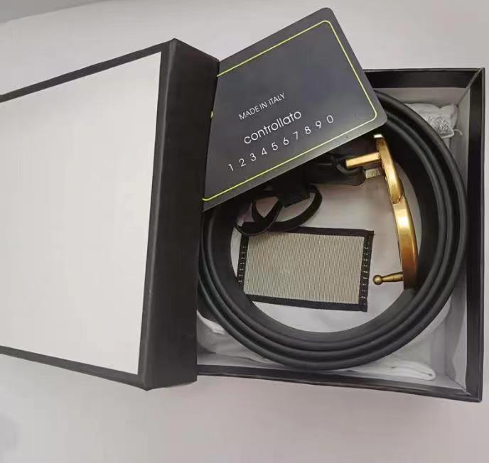 

2022 Smooth leather belt luxury belts designer for men big buckle male chastity top fashion mens wholesale Width 2.0CM 3.0CM 3.4CM 3.8CM With box