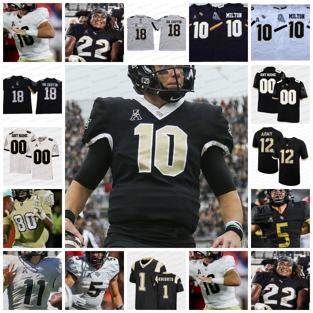 

Football Jerseys Custom NCAA UCF Knights Football Jersey John Rhys Plumlee Isaiah Bowser Javon Baker Gamble Hodges Yates III Martinez Davis Milton Gabriel Mar