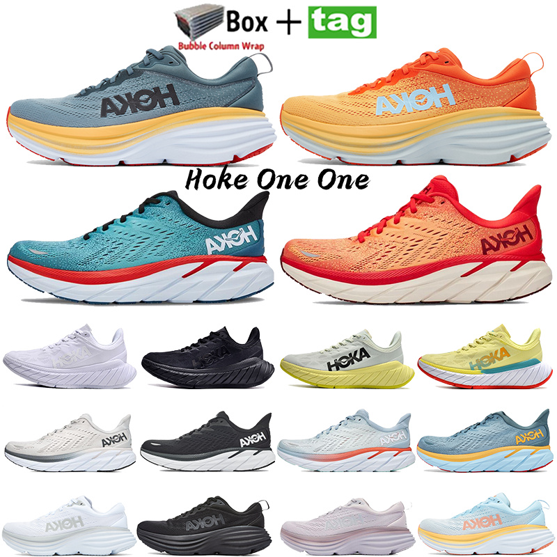 

Designer Hokas Casual Shoes Bondi Clifton 8 Carbon x 2 Sneakers Accepted Lifestyle Shock Absorption Designers Men Women Shoe Hoka One One Athletic Sneaker Trainers, #color 9