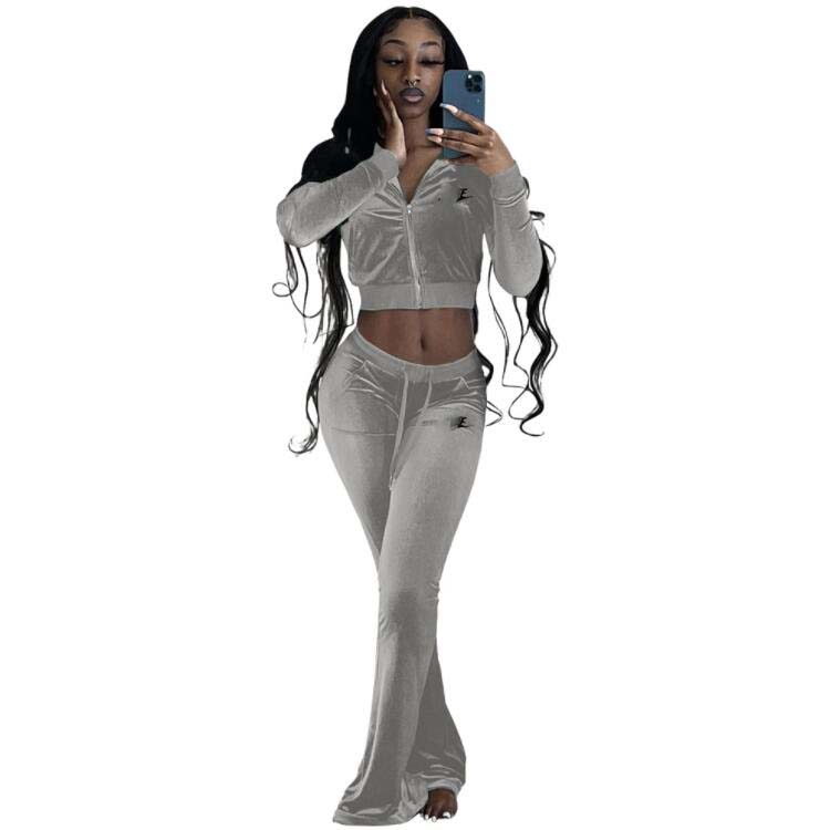

Tracksuits Casual Two Piece Set Women Clothing O-neck Long Sleeve Sweatshirts and Sweatpants Matching Fall Winter, 10