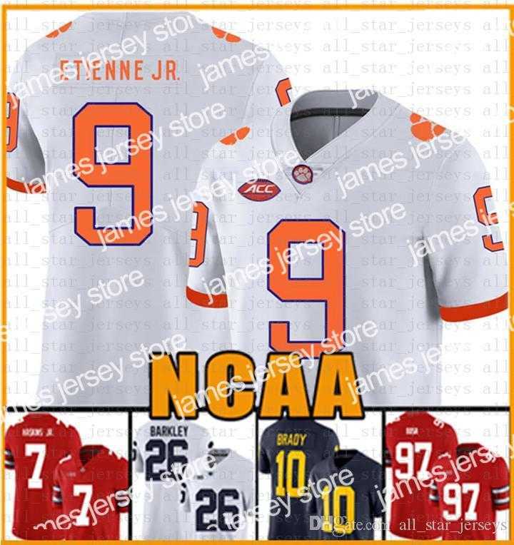 

Football Jerseys NCAA Clemson Tigers 16 Trevor Lawrence 9 Travis Etienne Jr. American football Jersey Tua Tagovailoa Tom Brady Saquon Barkley orange drghrtf, Ncaa (shizihui)