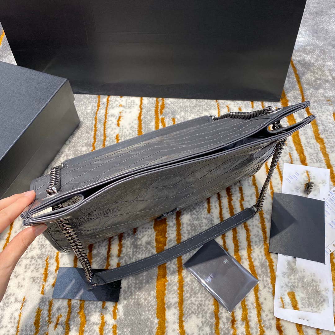 

Shoulder bags handbags famous women coin purse casual leather wallets classic diagonal stripes quilted chains flap cross body purse accessories, Grey