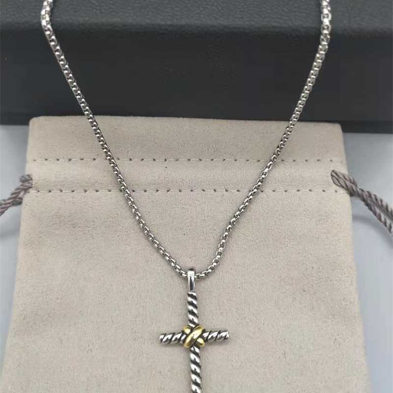 

Fashionable Men Jesus Cross Necklace Gold 18K Plated X Luxury Pendant Hip Hop Designer Jewelry Necklaces for Jewelry Party Anniversary Gift Wholesale