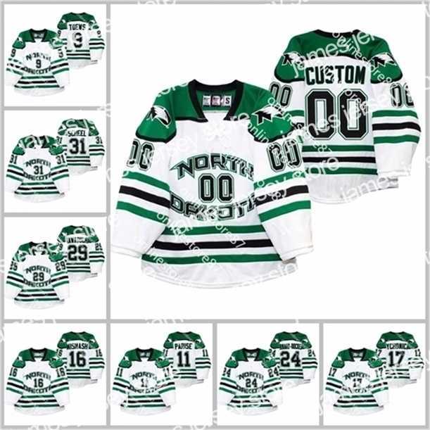 

College Hockey Wears Thr 374040College Hockey Shane Pinto 18 Alex Newhook 26 Cole Smith White Jersey NCAA TJ Oshie Customize any name and number embroidery, As 6