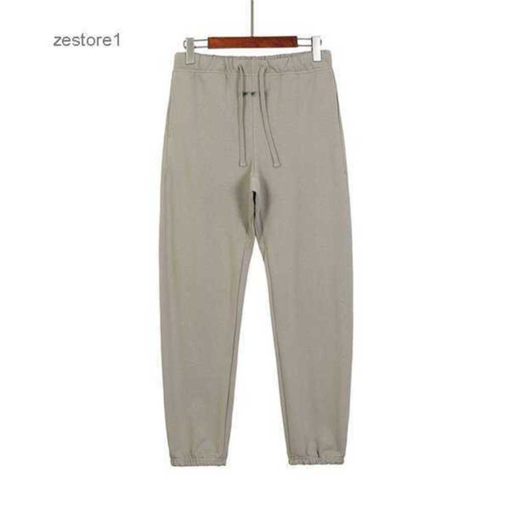 

Spring Mens Reflective Ess Pants Silocone Letters Print Essential Trousers Casual Designer Sweatpants Men Women Fog Jogger Feel of God 202q