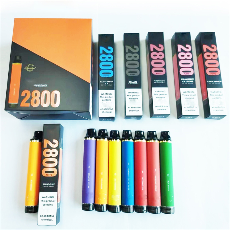 

PUFF Flex Bars Disposable Vape E Cigarette kits 2800puffs 2% 5% 8.0ML prefilled 28Colors original100% VS RandM Flow XXL Plus MAX HIGO PUFF ELF